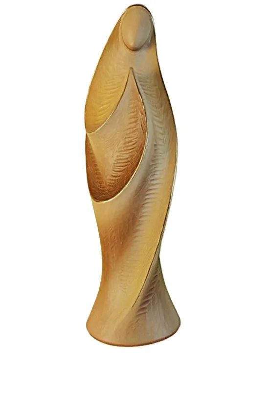 Virgin Mary Mini Sculpture – Natural Stone Finish