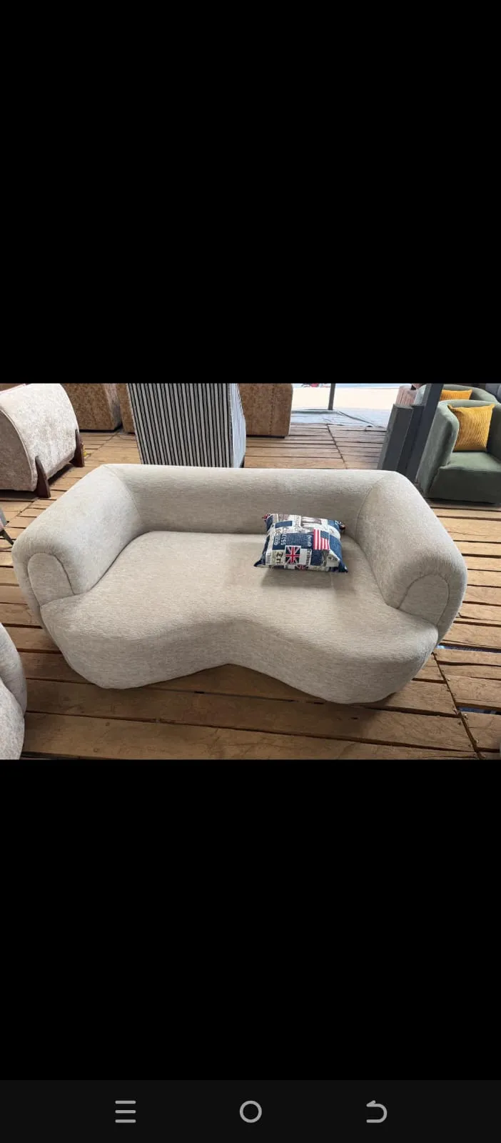 Curved Kidney Sofa Price