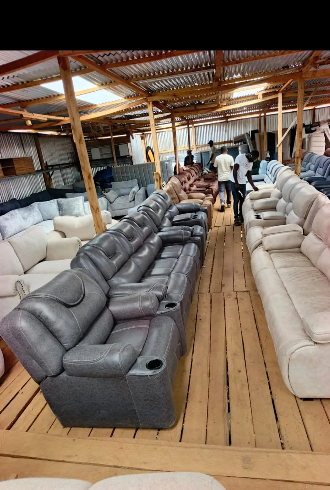 Power motion Recliner set (7 seater)