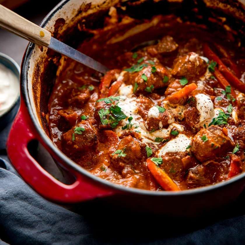 Beef in Hot Garlic